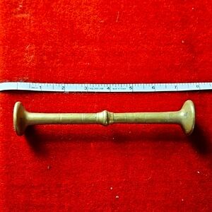 Elegant double end Brass pastel..18th century.
